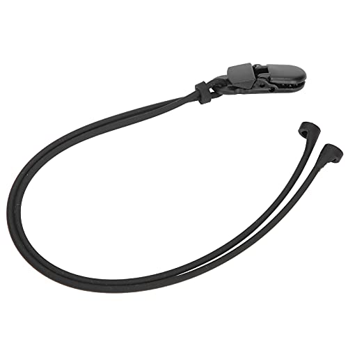 Hearing Aid Lanyard for Elderly - Strong & Durable (Black) for Daily Use