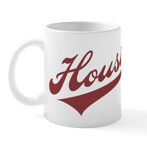 White - Retro Houston Mug