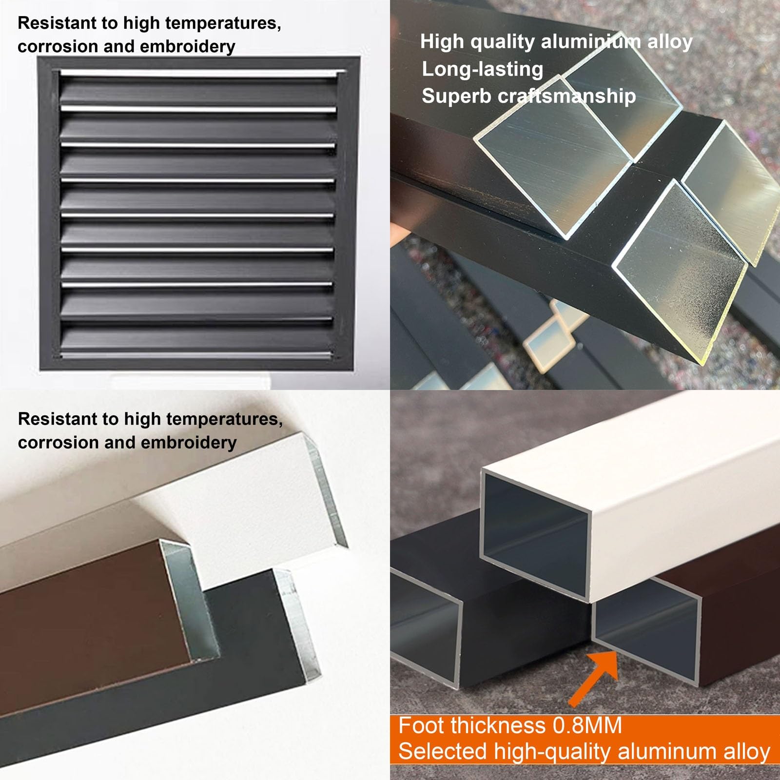 Sturdy Aluminum AC Cover Fence for Outdoor Units - Anti-Theft, Noise Reduction, Weatherproof Protection - Perfect for Backyard, Patio & Home Exterior Aesthetics
