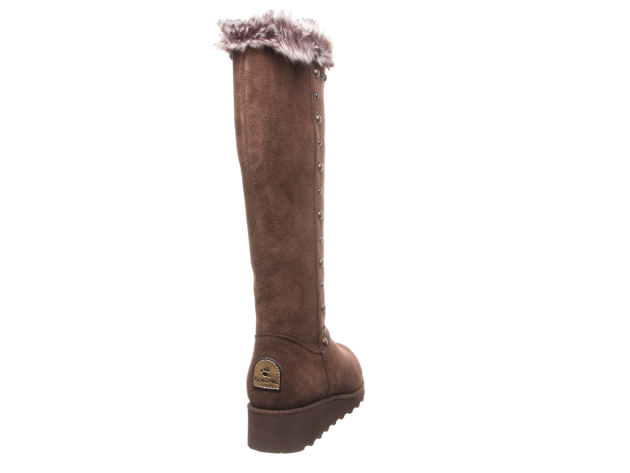 BEARPAW Women's Dorothy Slip-On Winter Boots - Classic Suede, Multiple Colors | Cozy & Comfortable for Snow, Casual Outings & Cold Weather Wear