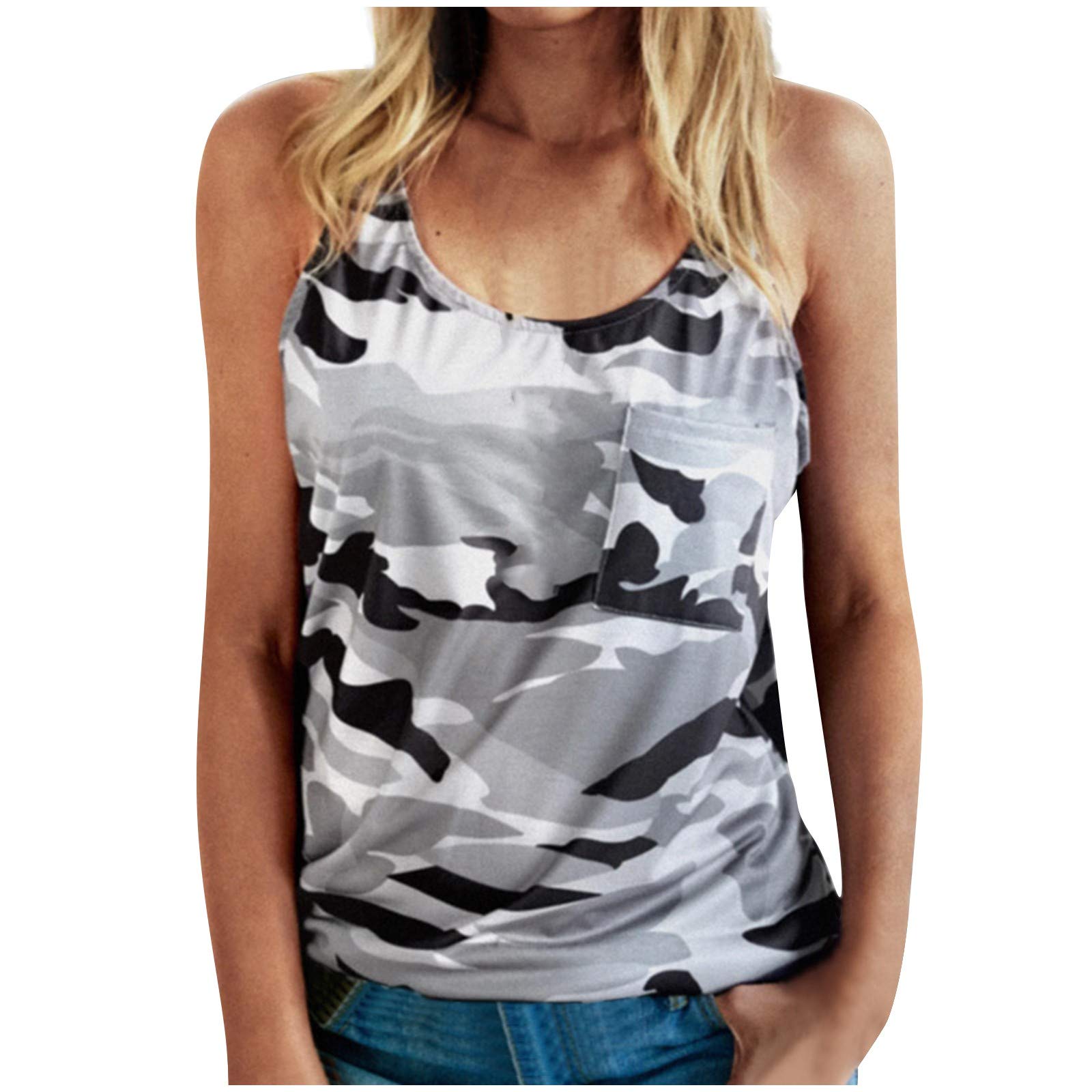 Women's White Summer T-Shirt - Loose Fit Sleeveless Corset Top for Casual Wear, Layering & Undershirt | Perfect for Beach, Office & Everyday Outfits