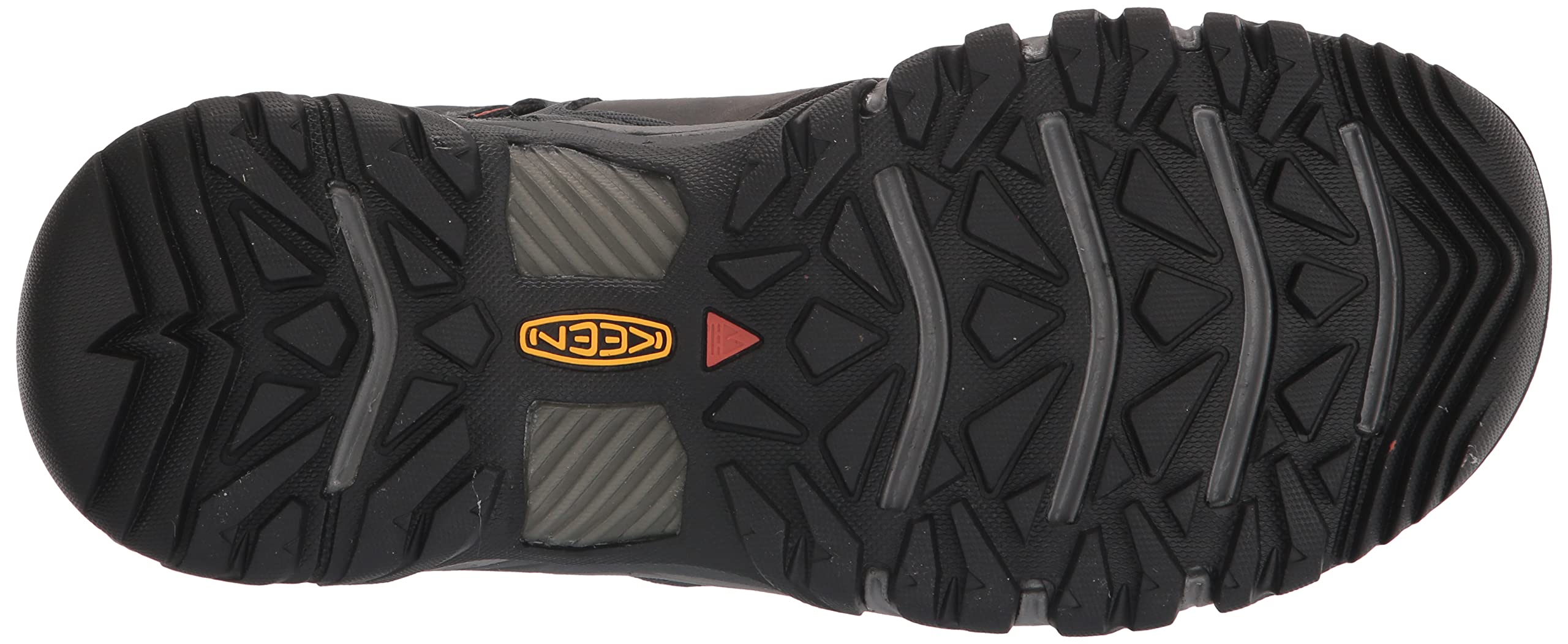 KEEN Men's Ridge Flex Mid Height Waterproof Hiking Boots - Lightweight & Durable Outdoor Footwear for Trekking, Camping & Mountain Adventures