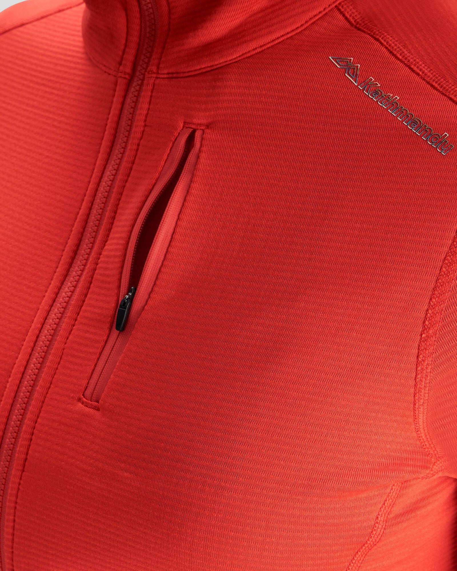 Women's Seeker Fleece Jacket - Warm Winter Outerwear, Lightweight & Water-Resistant (Hut Orange) - Perfect for Hiking, Camping & Outdoor Activities
