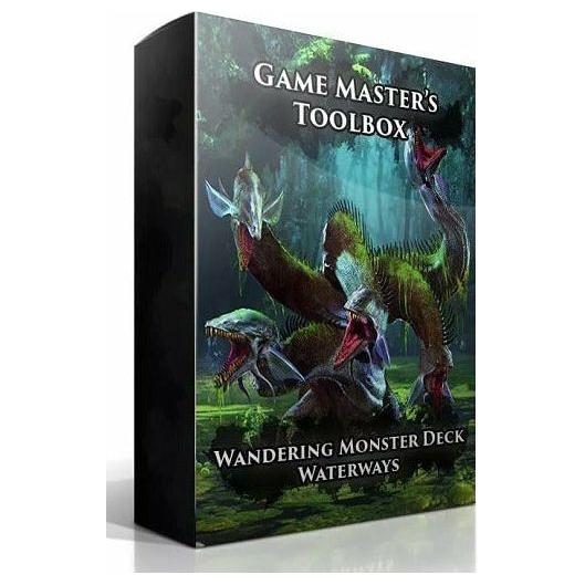 D&D Wandering Monster Deck - Dungeons & Dragons RPG Game Accessory for Random Encounters & Adventure Storytelling