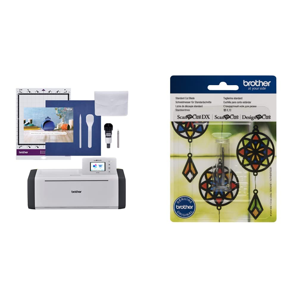Brother ScanNCut SDX85C Electronic DIY Cutting Machine with Standard Cut Blade CABLDP1 - Replacement Accessory for Cardstock, Craft Foam, Vinyl, Fabric & Paper Projects - Perfect for Scrapbooking, Home Decor & DIY Crafts