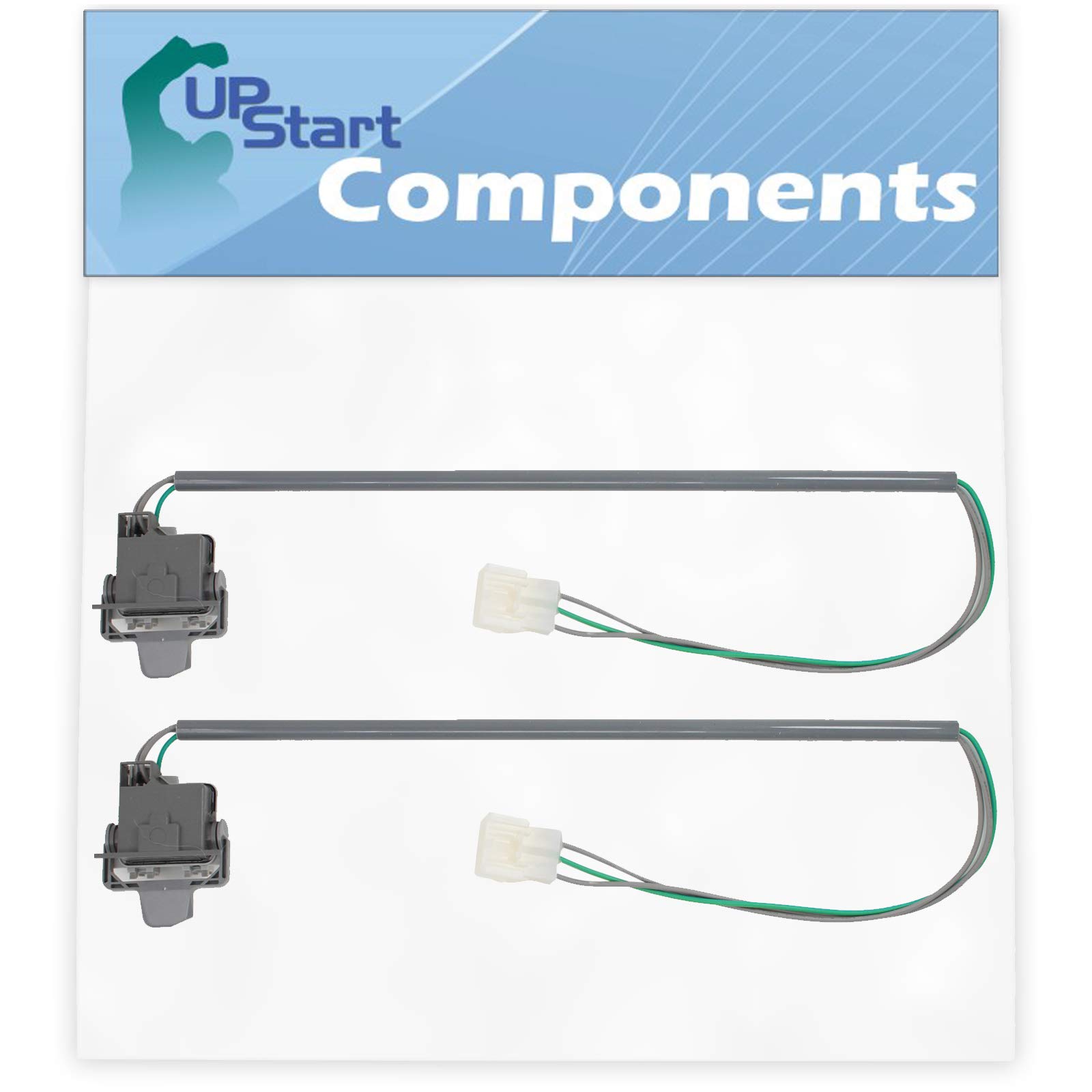 2-Pack 3949247 Washer Lid Switch Replacement for Whirlpool Washing Machine - Compatible with 8LSR6132FQ0 & 3949247V - UpStart Components Brand - Perfect for DIY Washing Machine Repair and Maintenance