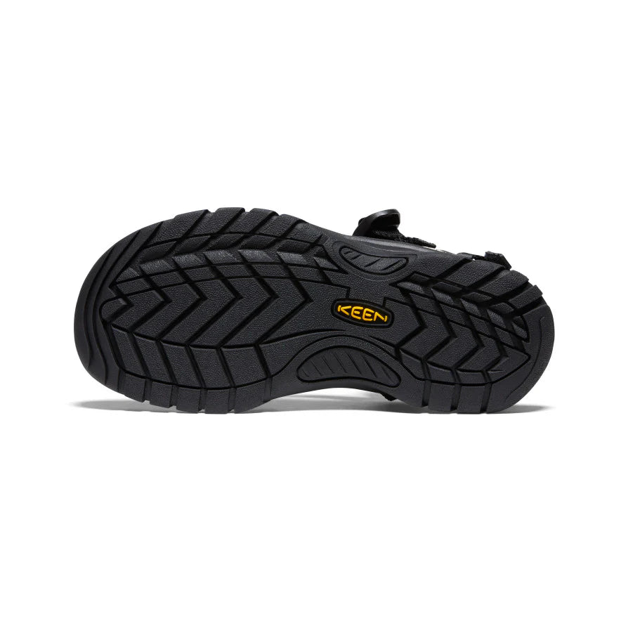 ZERRA Men's PORT II Sneakers - Black/Black - Comfortable Casual Shoes for Walking, Running & Gym Workouts