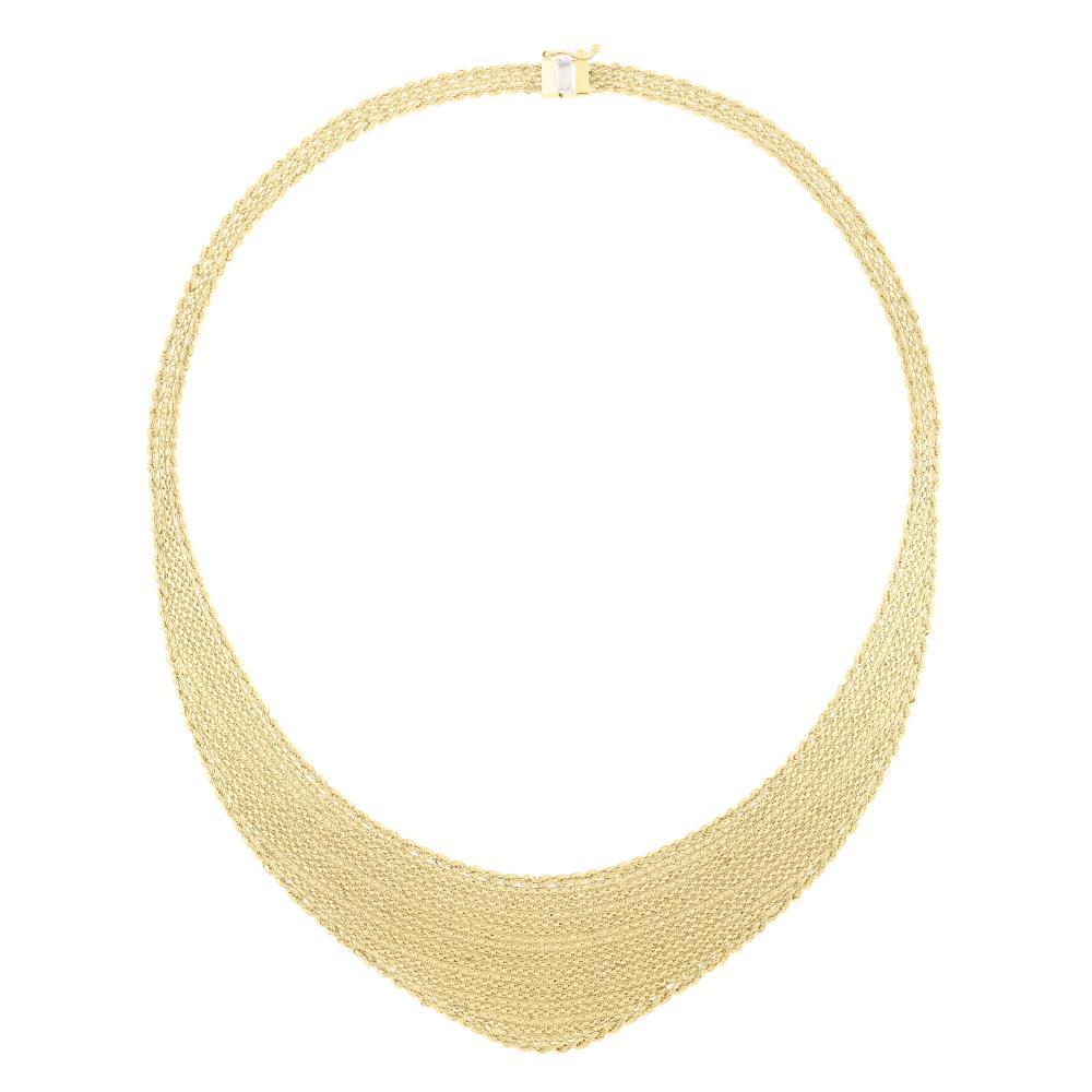 14K Gold Cleopatra Necklace for Women - Elegant Egyptian Style Jewelry Gift for Her - Perfect for Weddings, Parties & Special Occasions