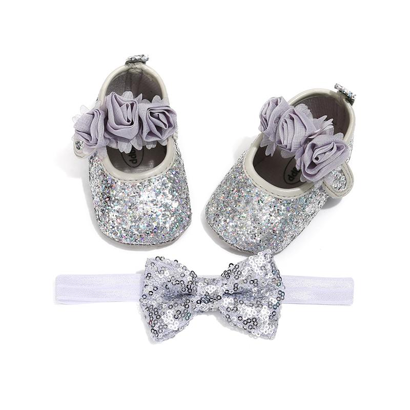 Mini Princess Shoe Set for Girls - Sparkly Dress Up Shoes for Toddler & Kids - Perfect for Birthday Parties, Dress Up Play & Photo Shoots - Fast Priority Shipping