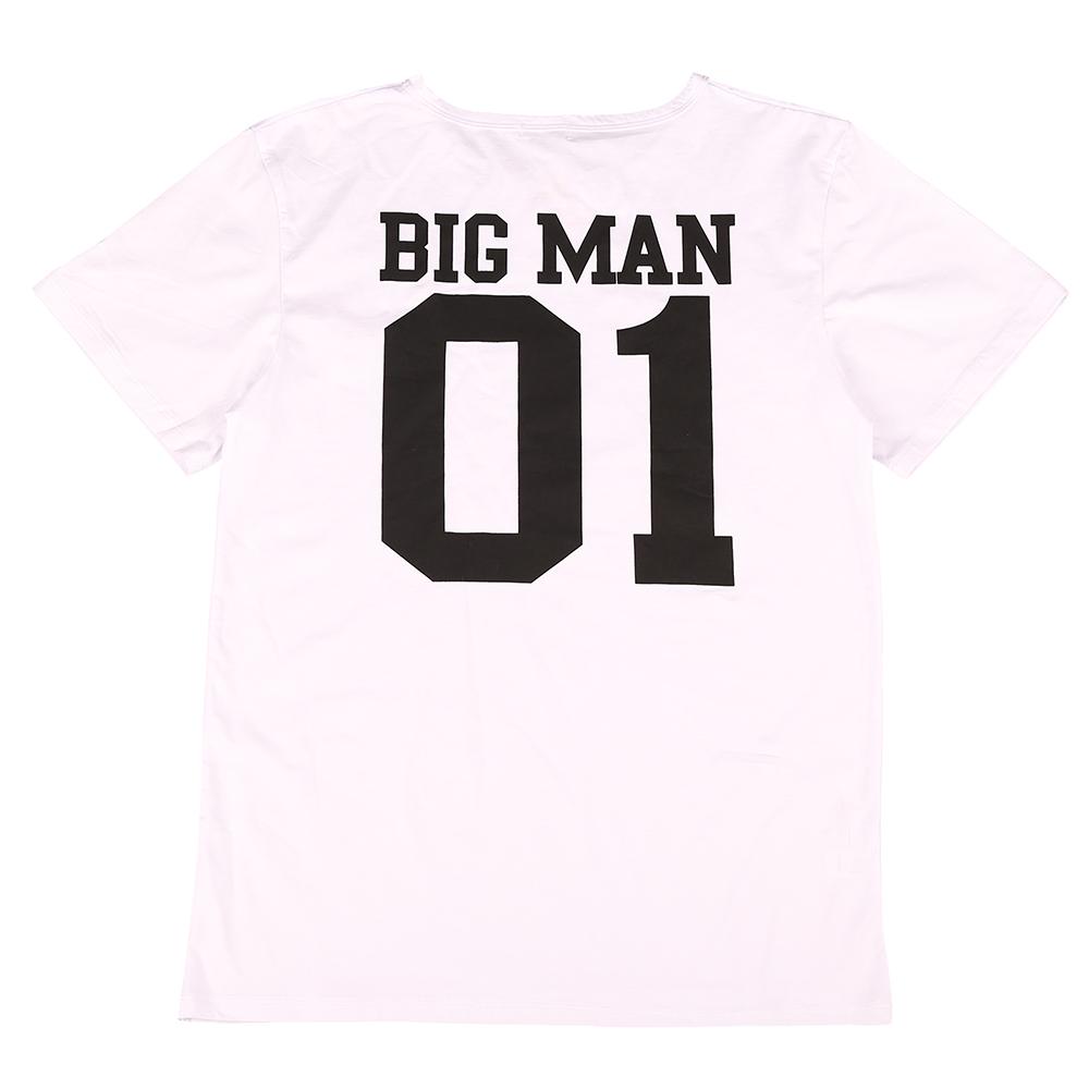 Big Man Little Man Matching T-Shirts for Father and Son - Cute Family Outfits for Casual Wear, Holidays & Photo Shoots