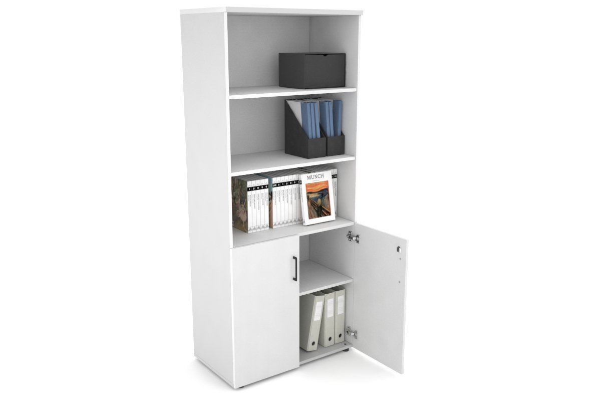 Large Storage Cabinet with Small Doors - 800W x 1870H x 450D - Perfect for Uniform Organization in Schools, Offices & Retail Stores