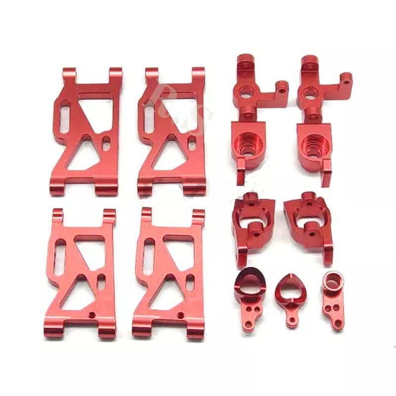 Metal RC Car Upgrade Parts for WLtoys 144001 & 124018 - Off-Road Racing Accessories