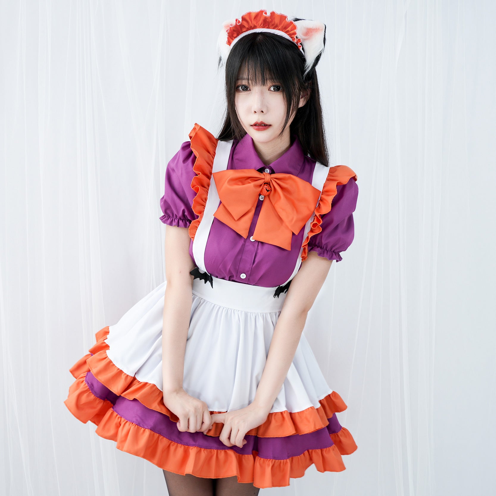 Sexy Gothic Lolita Maid Halloween Costume for Women - Perfect for Cosplay, Halloween Parties & Anime Conventions