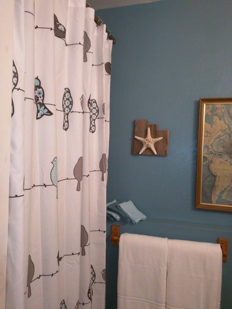 Stylish Rowley Birds Shower Curtain - Waterproof Bathroom Decor with Vibrant Bird Design - Perfect for Modern Bathrooms, Guest Baths & Spa Retreats