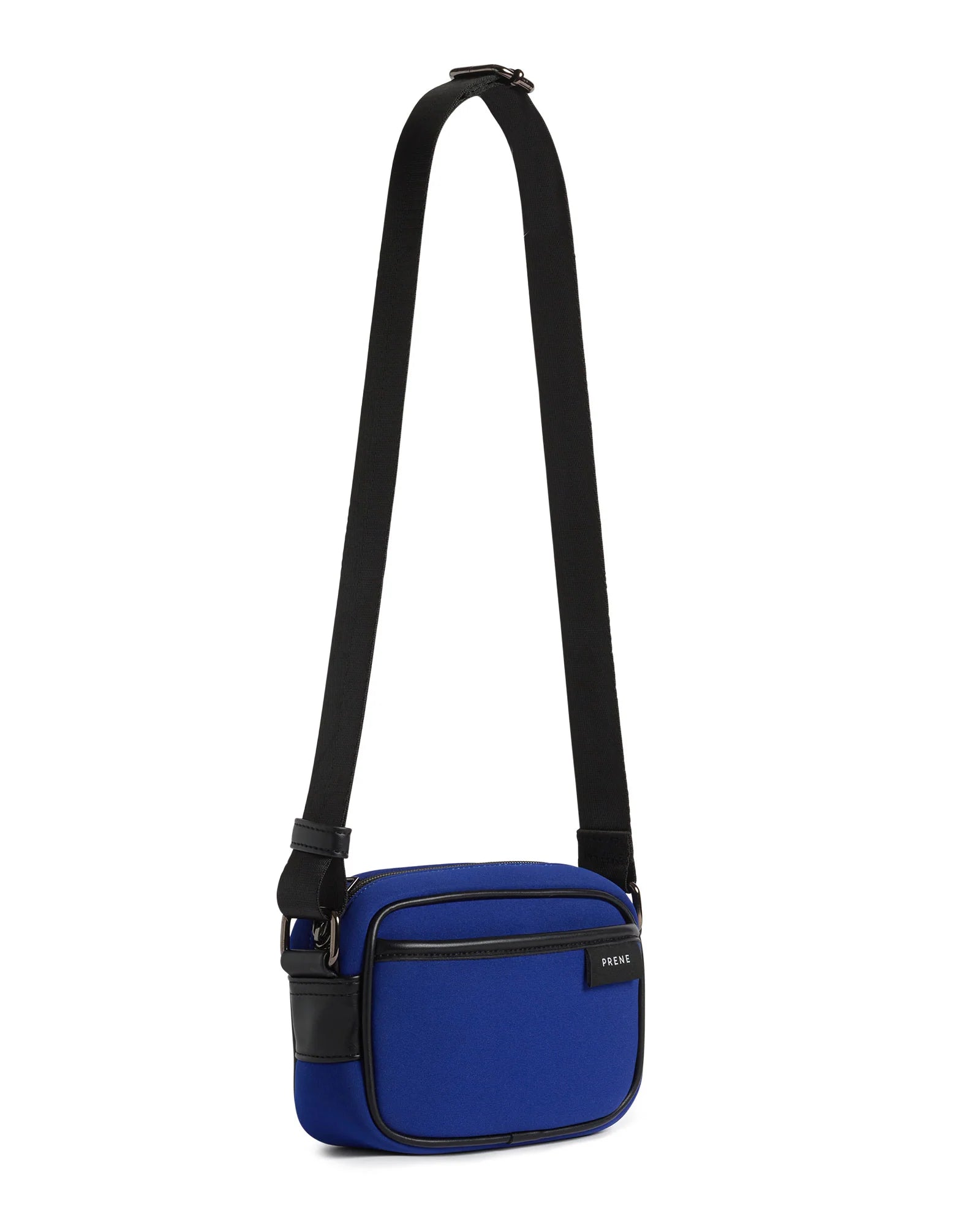 Minnie Bag by Chloe Fisher x Prene - Stylish Cobalt Blue Neoprene Crossbody Purse for Women | Perfect for Everyday Use, Travel & Casual Outings