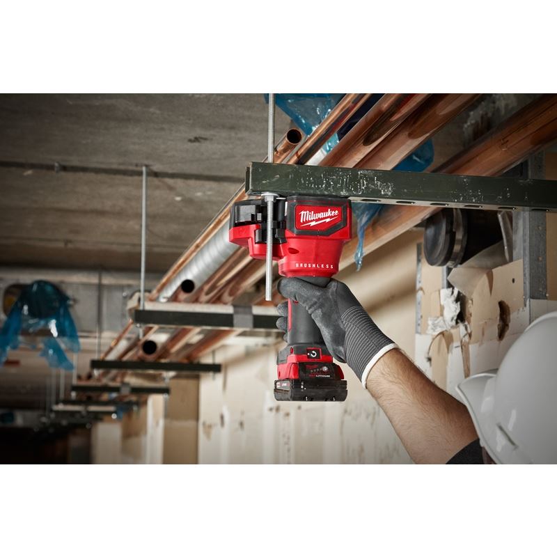 M18 18V Cordless Threaded Rod Cutter - Tool Only (Bare Tool) | Milwaukee M18 Lithium-Ion Battery-Powered Cutting Tool for Metal Rods & Rebar | Perfect for Construction, Plumbing & Electrical Work