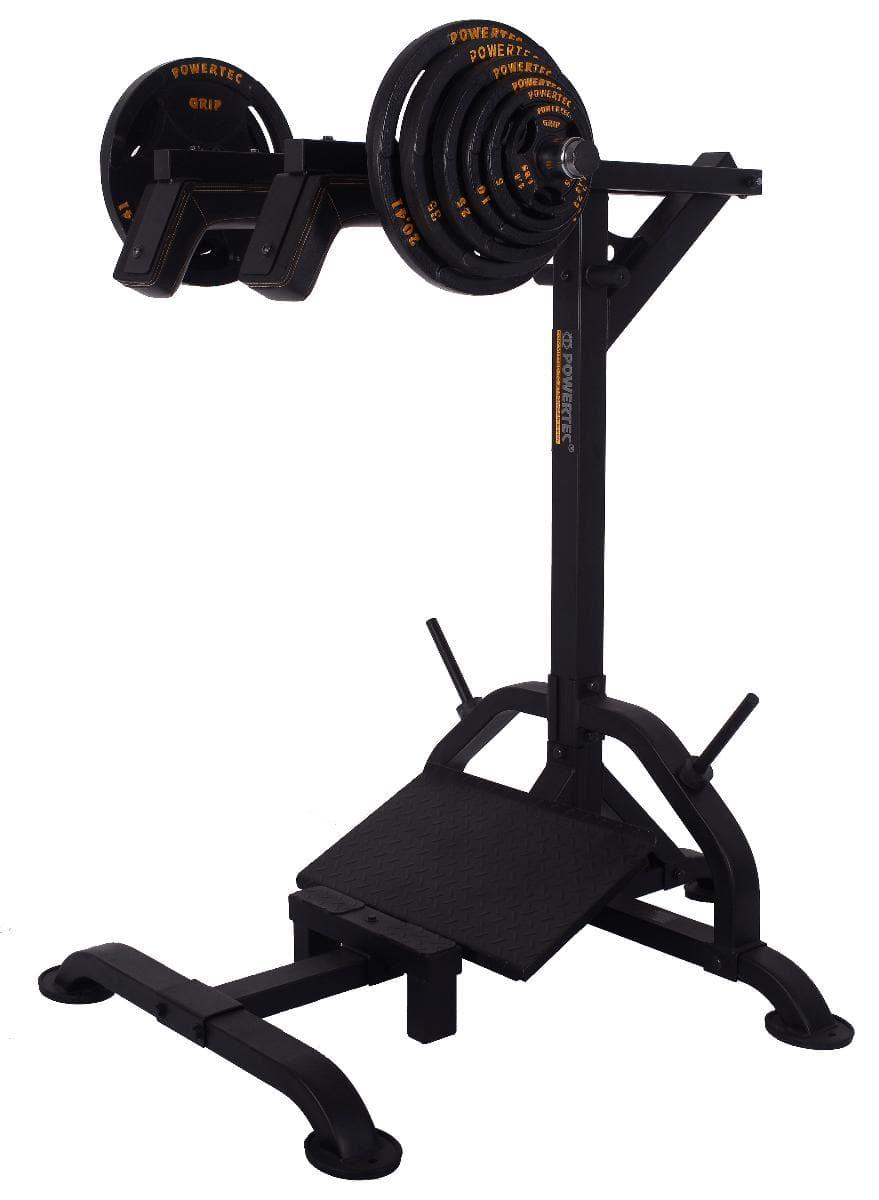 Powertec LeverGym Squat & Calf Machine - Heavy Duty Home Gym Equipment for Leg Workouts & Strength Training | Perfect for Home Fitness, Garage Gyms & Personal Training Studios