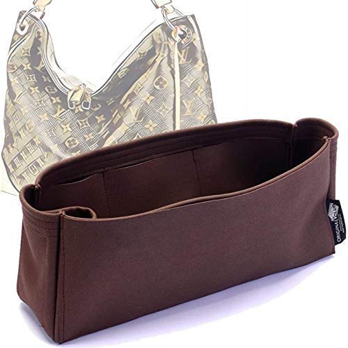Genuine Suede Leather Handbag Organizer Insert for Berri PM & MM Designer Bags - Stylish Purse Organizer for Women, Perfect for Work, Travel & Everyday Use