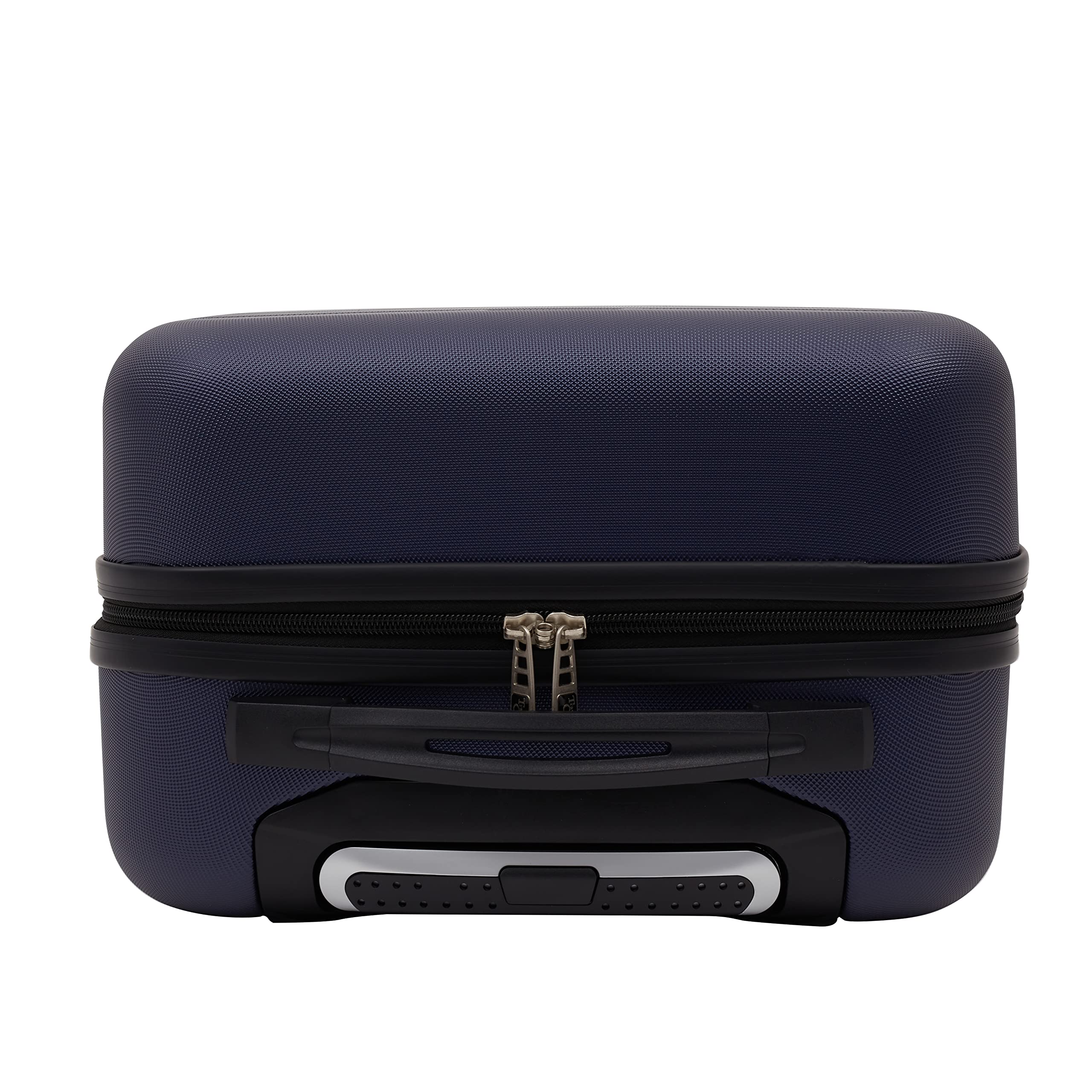 Travelers Club Harper 20-Inch Carry-On Luggage - Lightweight Blue Hardshell Suitcase for Air Travel, Weekend Getaways & Business Trips