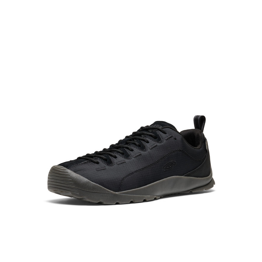 Waterproof Men's Jasper Nylon Sneakers - Black | Lightweight Comfortable Walking Shoes for Hiking, Travel & Outdoor Activities