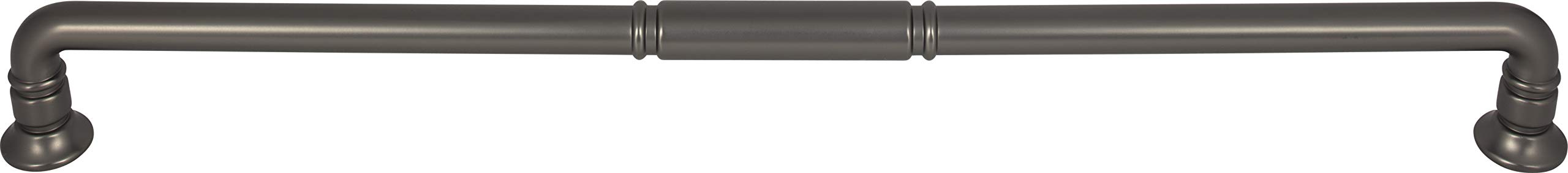 Top Knobs TK1009AG 18 Inch Ash Gray Appliance Pull - Premium Cabinet & Drawer Handle for Kitchen, Bathroom, and Furniture Upgrade