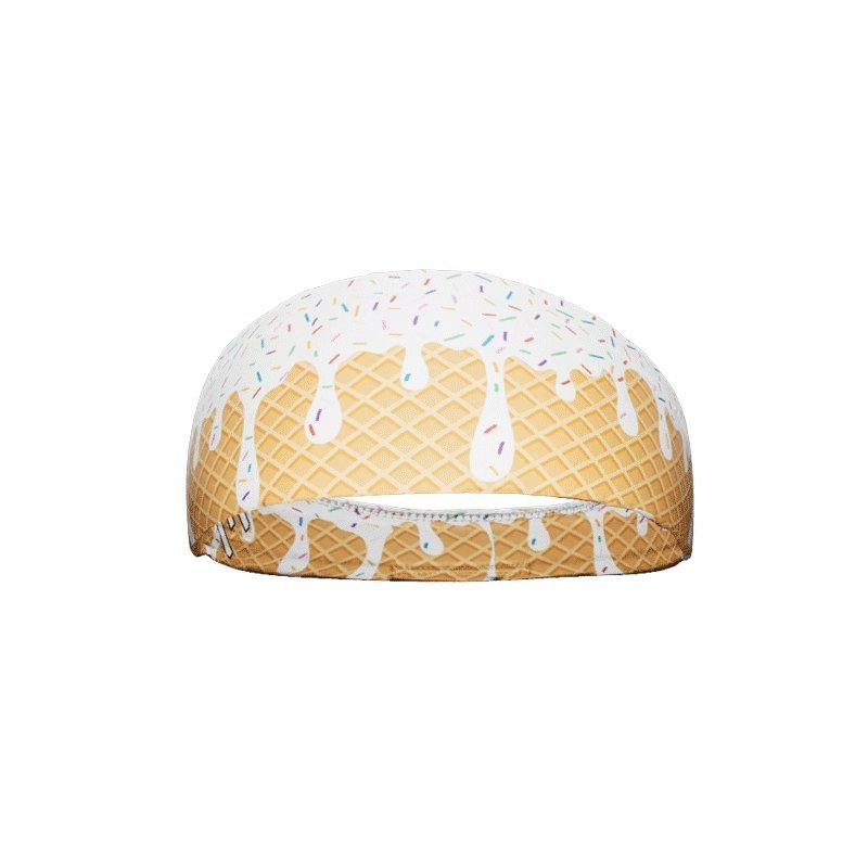 White Ice Cream Headband - Cute Hair Accessory for Women & Girls | Perfect for Costume Parties, Cosplay & Summer Fashion