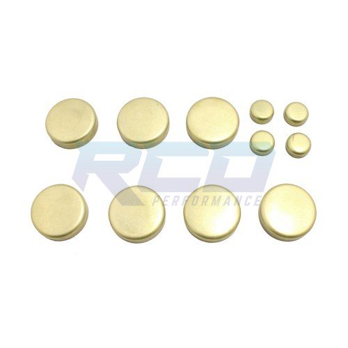 Elgin 1988-1996 7.3L Powerstroke Brass Expansion Plug Kit - Perfect for Ford Diesel Engine Repairs & Cooling System Maintenance