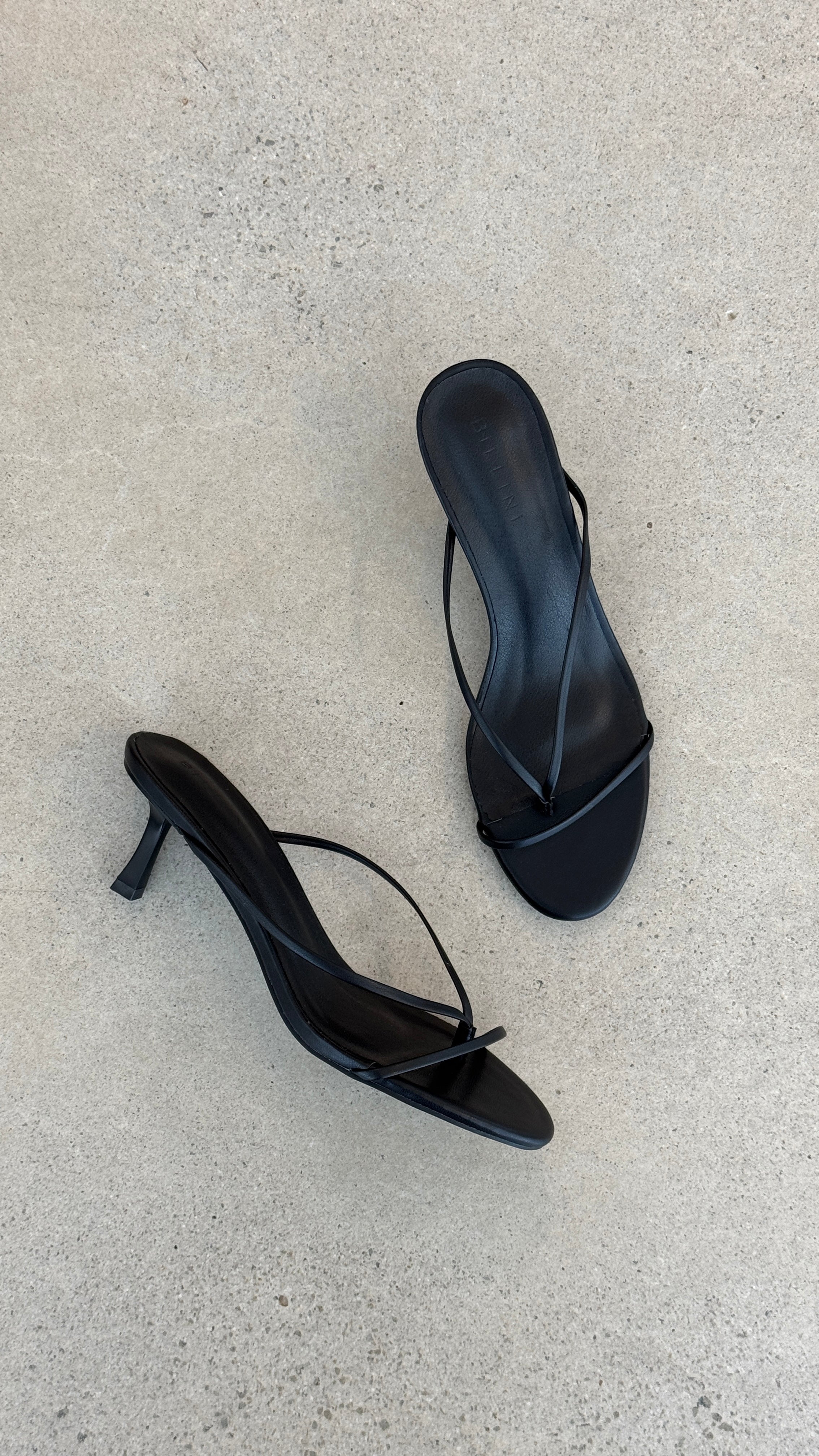 Black Ghillie Heel Sandals for Women - Elegant Strappy Summer Shoes for Weddings, Beach & Boho Outfits