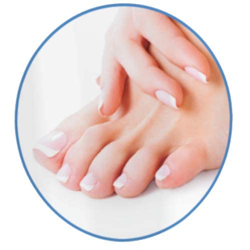 BARIELLE Total Feet & Toes Combo – Moisturizing Foot Care Cream 2.5oz & Toenail Softener 1.18oz – Dry Cracked Heel Treatment & Nail Care for Men & Women – Perfect for Pedicures & At-Home Foot Care