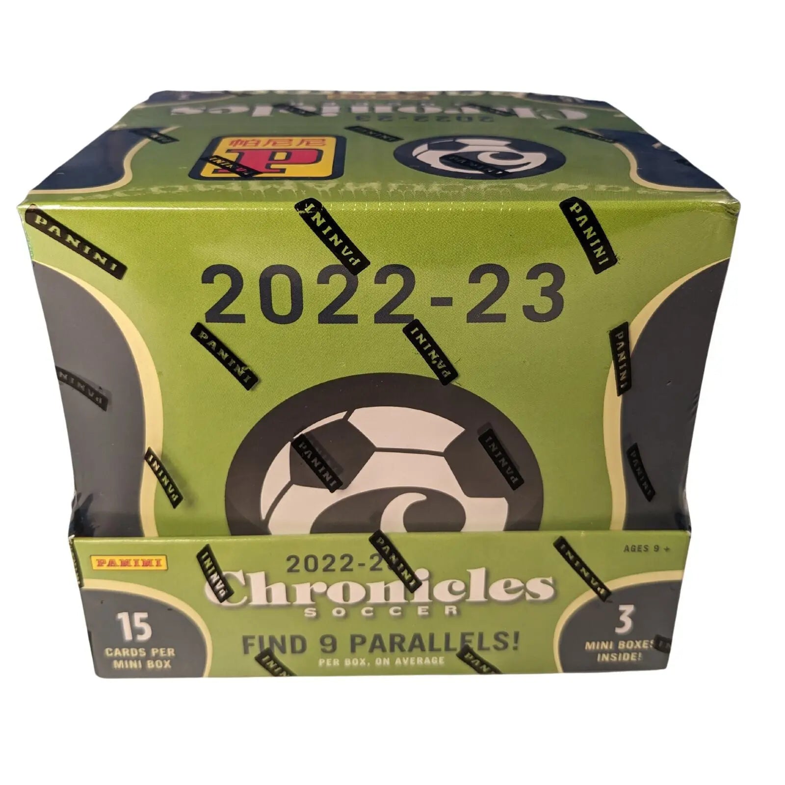 2022-23 Panini Chronicles Soccer Asia Edition Sealed Football Trading Cards Box – Collect, Trade & Display Rare Player Cards for Soccer Fans & Collectors