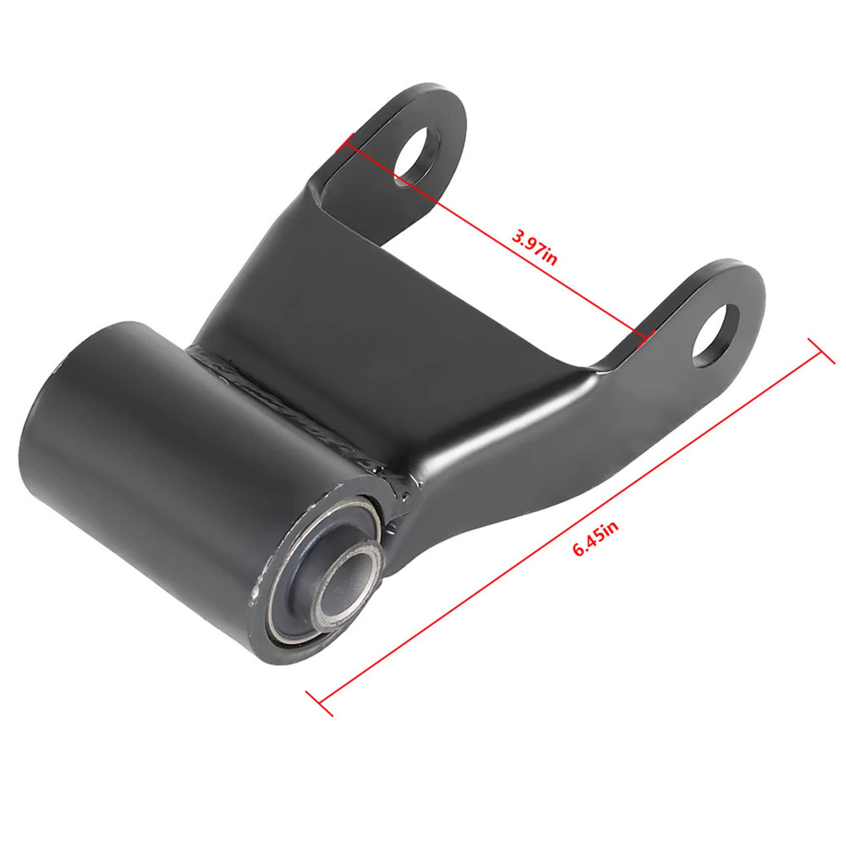 1994-2002 Dodge Ram 2500 3500 Rear Leaf Spring Shackle Replacement Kit - 3 Inch Wide Heavy Duty Suspension Upgrade for Off-Road & Towing | Fits 722022 Models