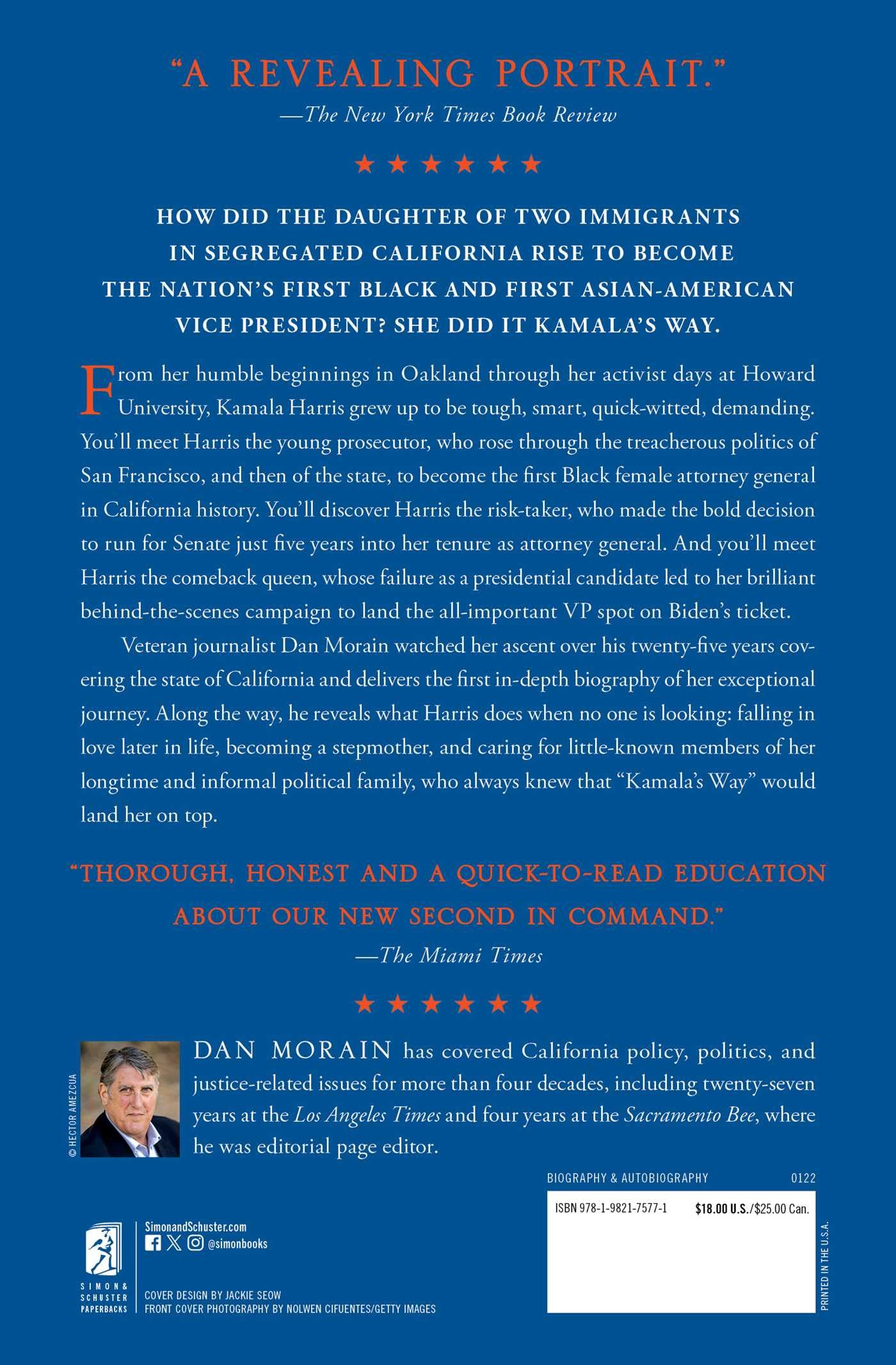 Kamala's Way: An American Life - Biography of Vice President Kamala Harris - Inspiring Political Memoir for Book Clubs & History Enthusiasts