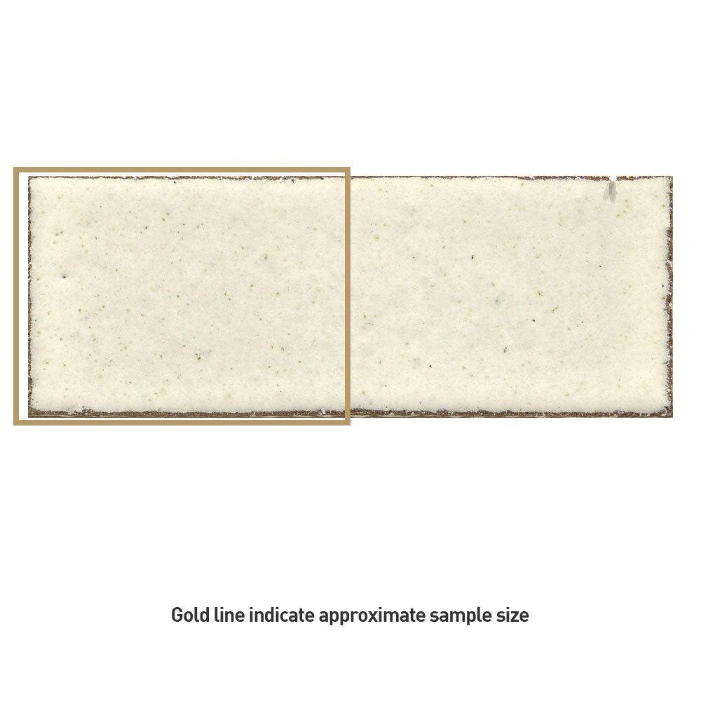 Handmade Zellige Glossy Subway Tile 70x190mm - Havana Rustic White Ceramic Wall & Backsplash Tile for Kitchen, Bathroom & Shower