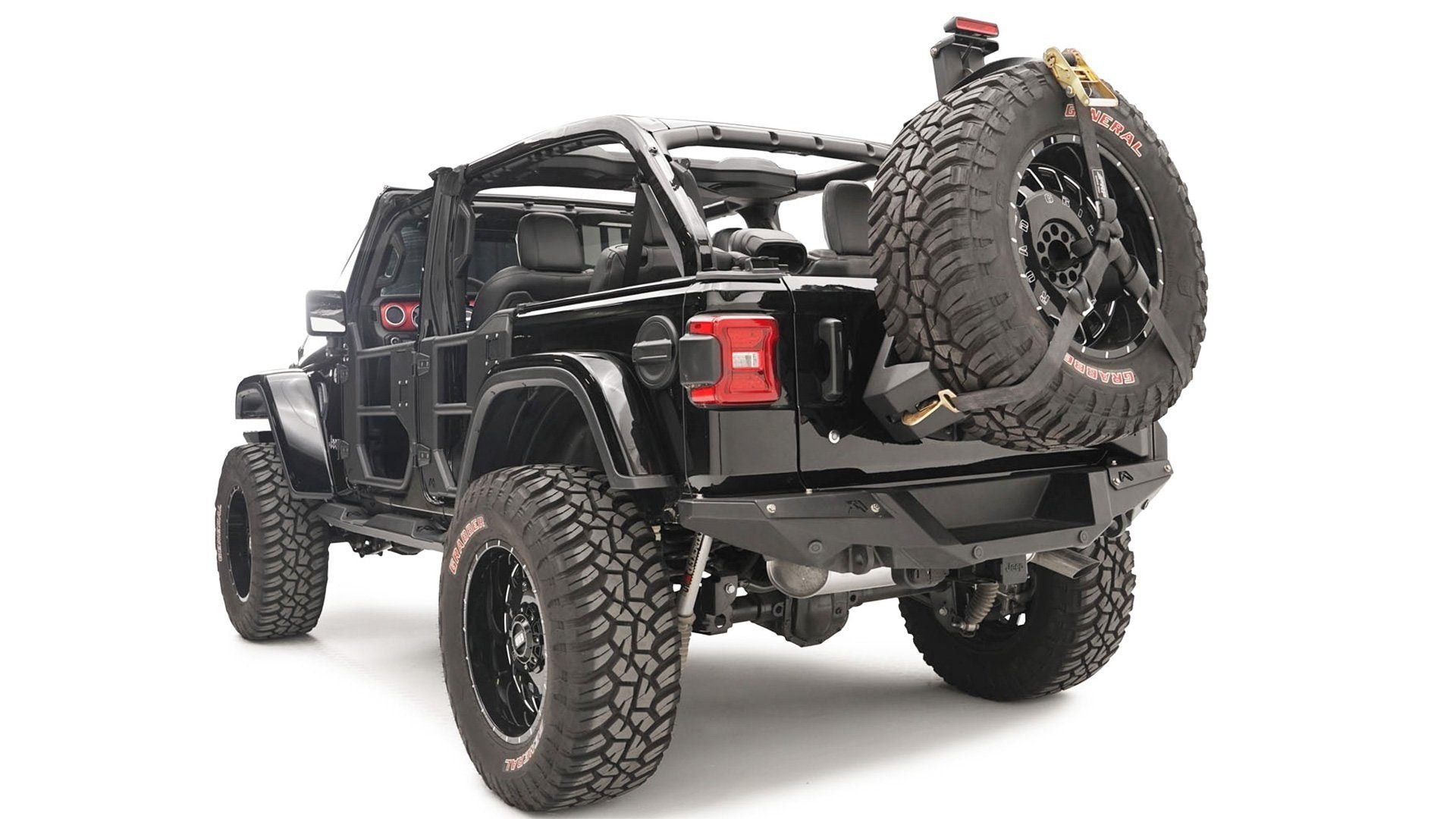 18-23 Jeep JL Rear Bumper | Heavy Duty Steel Off-Road Bumper for Jeep Wrangler JL | Perfect for Off-Roading, Trail Riding & Adventure