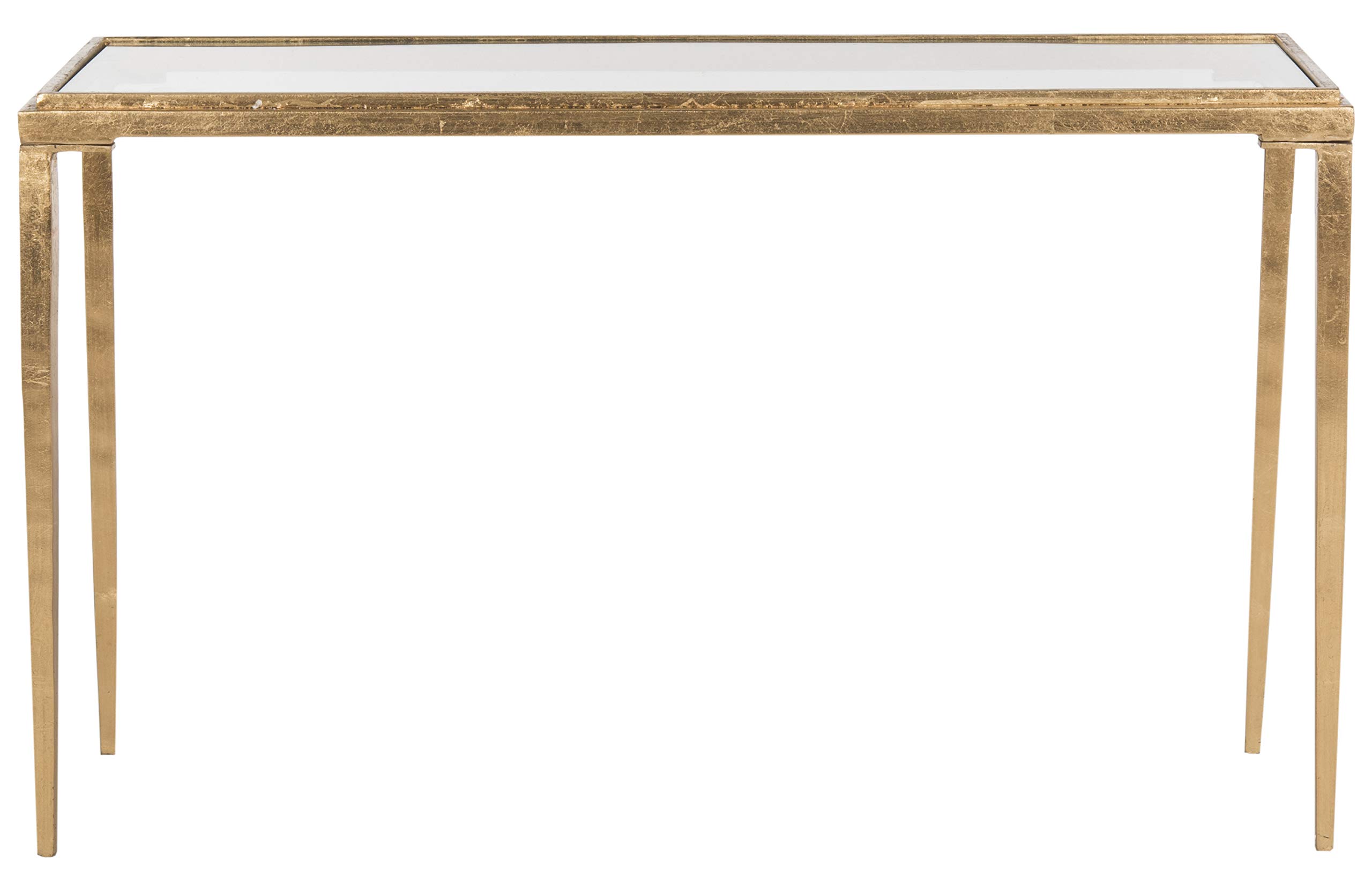 SAFAVIEH Home Collection Juliana Gold Coffee Table - Stylish Modern Living Room Furniture for Small Spaces & Apartments - Perfect for Coffee, Books & Decor