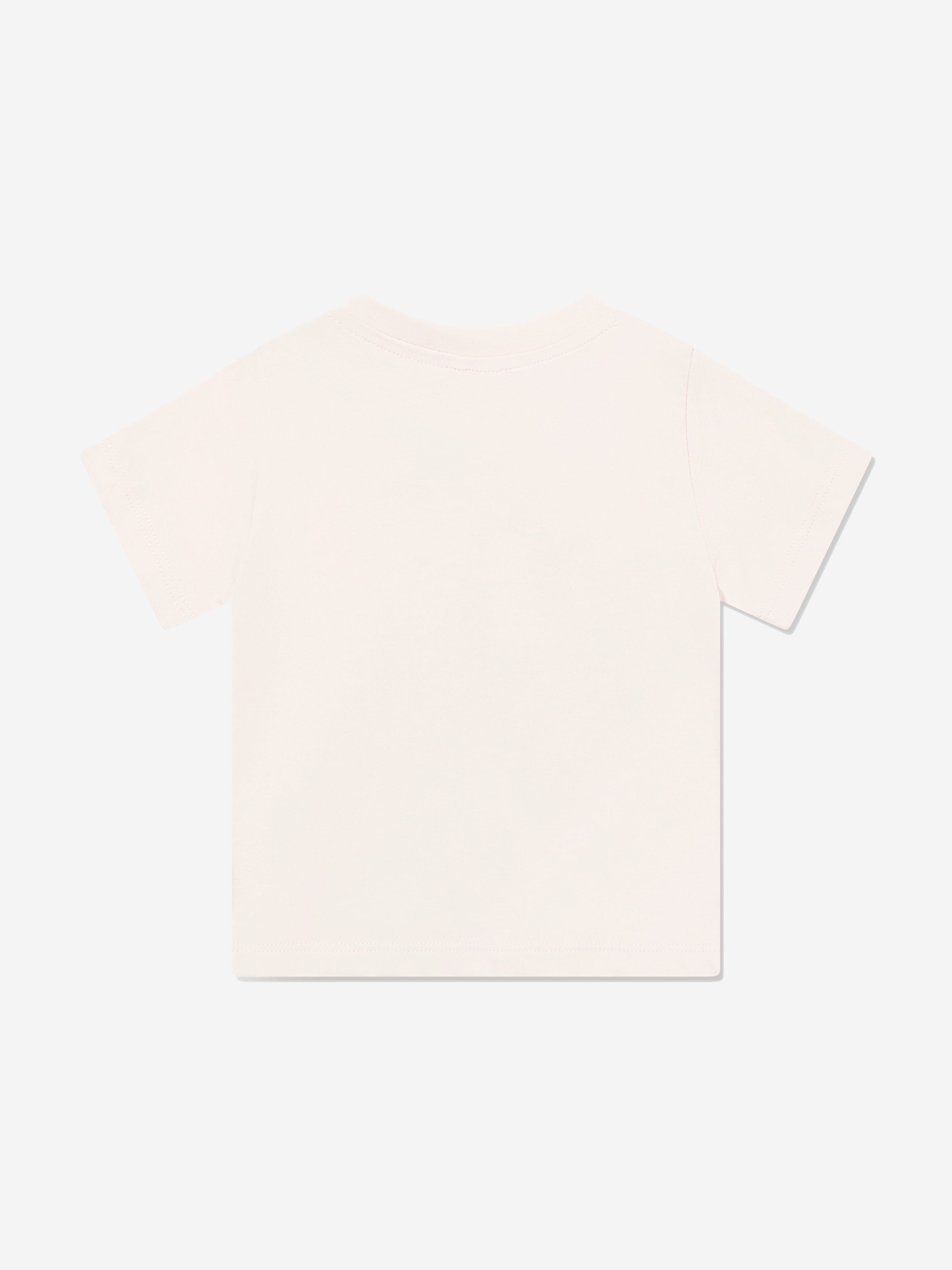 Adorable Pink Cherry Print Baby Girls T-Shirt - Soft & Comfortable for Playtime & Outings