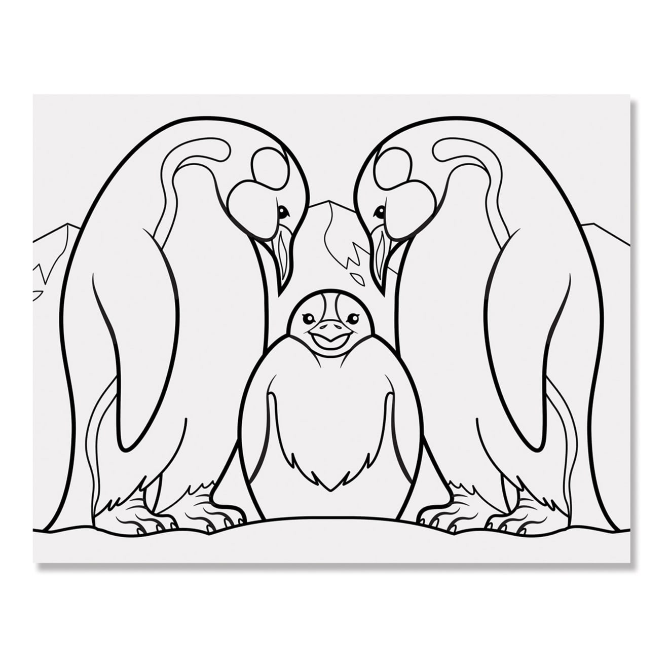 Jumbo Animal Coloring Pad for Kids - Large Fun & Educational Coloring Book with Cute Animals - Perfect for Home, School & Travel Activities