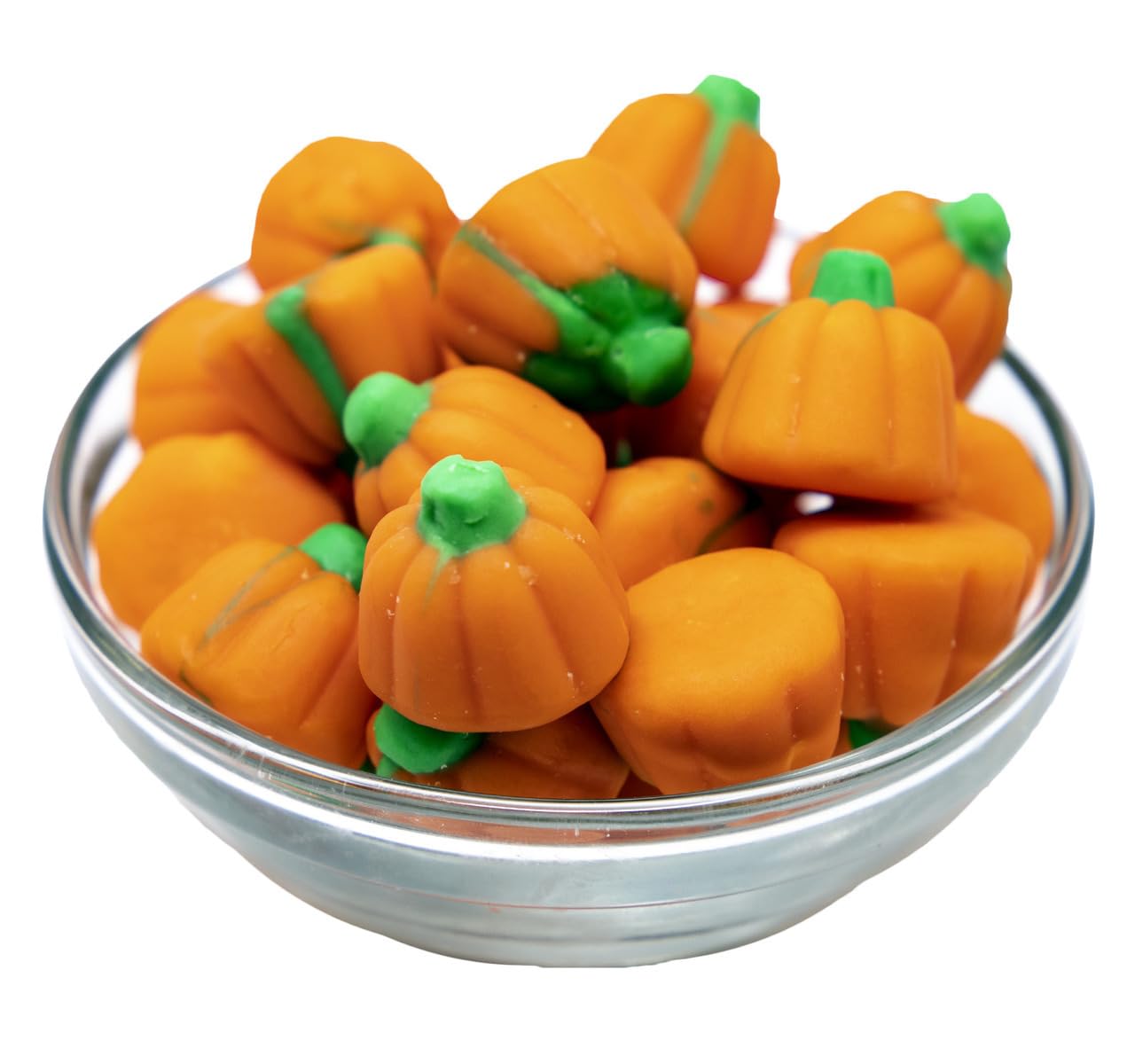 Beulah's Mellocreme Pumpkins - 1 Pound Bag (75 Pieces) | Delicious Candy Corn Alternative for Halloween, Thanksgiving & Fall Parties