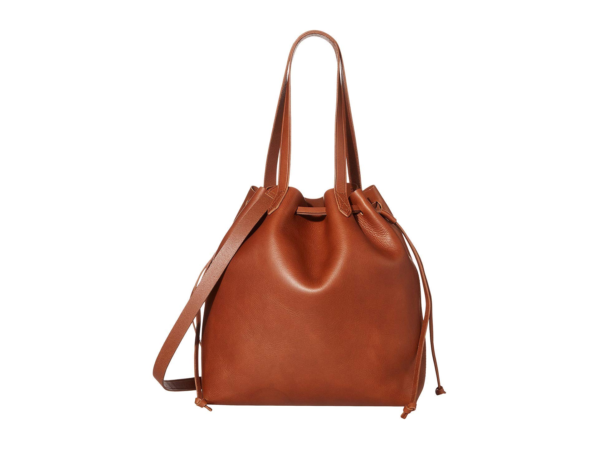 Madewell Medium Drawstring Transport Tote Bag for Women - Stylish & Spacious Everyday Carryall for Work, Travel & Shopping