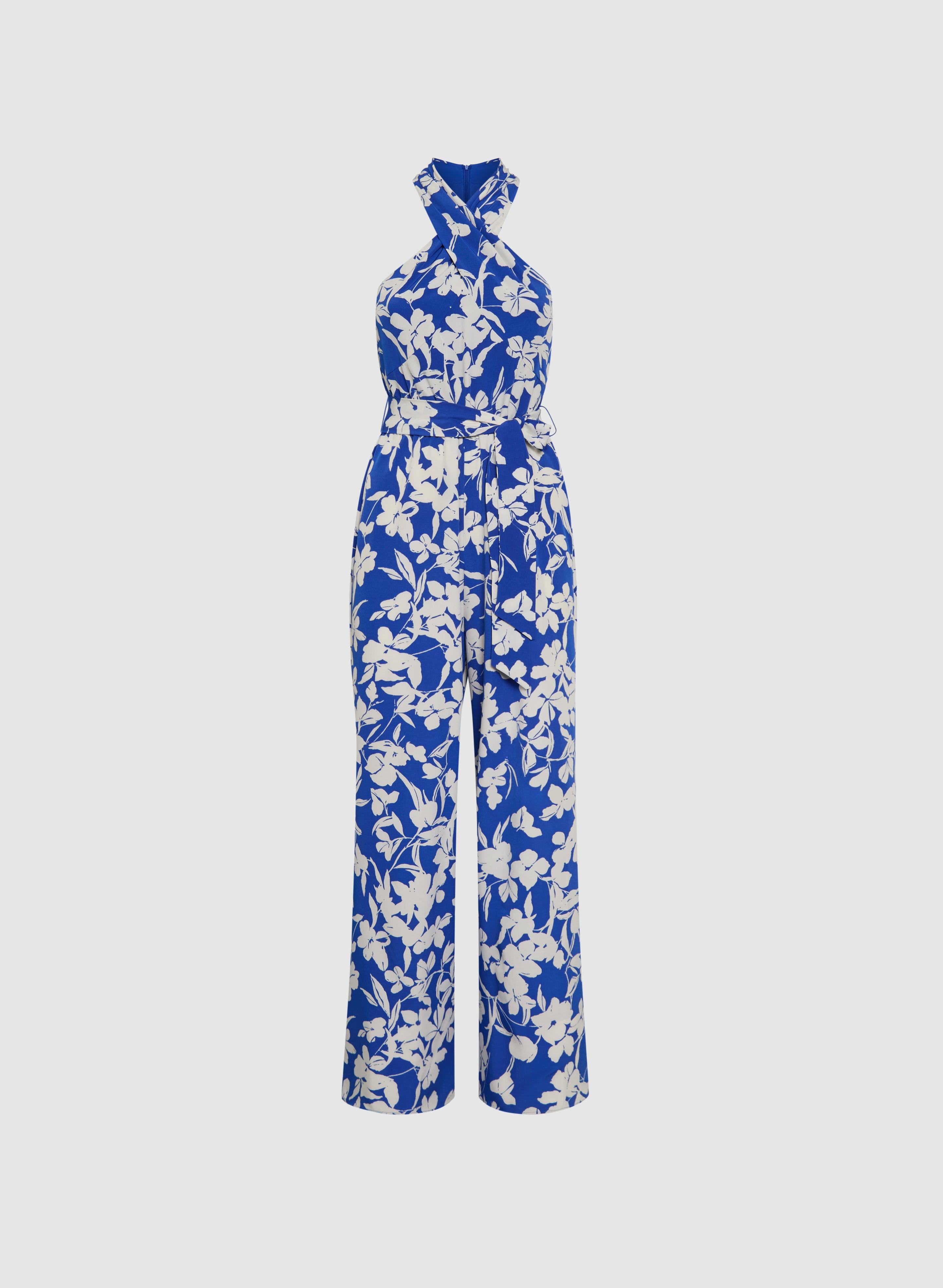 Floral Print Jumpsuit for Women - Stylish Summer Romper with Pockets | Perfect for Beach, Vacation & Casual Outings