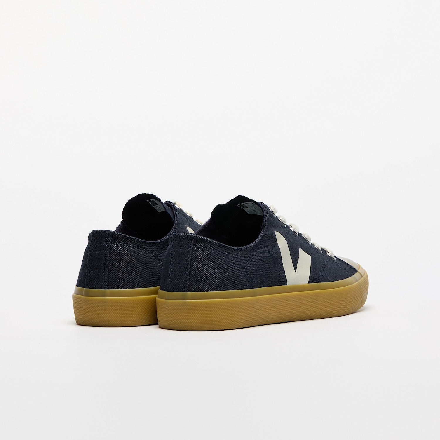 Veja Wata II Low Denim Sneakers in Blue Pierre - Sustainable Vegan Shoes for Men & Women | Perfect for Casual Wear, Street Style & Eco-Friendly Fashion