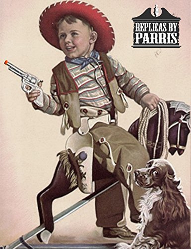 Parris Classic Quality Toys Holster Set - Vintage Western Cowboy Gun Belt for Kids, Established 1936 | Perfect for Dress-Up, Cowboy Costumes & Wild West Pretend Play