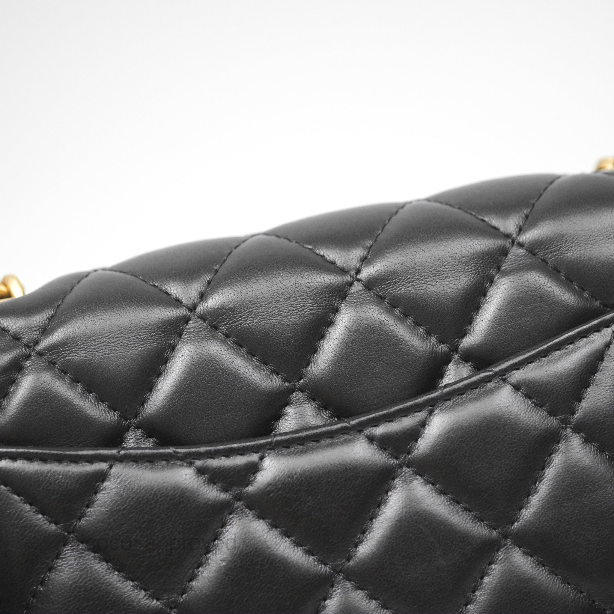 Chanel Black Lambskin Quilted Wallet on Chain WOC with Adjustable Chain - Luxury Crossbody Bag for Women | Perfect for Evening Events, Parties & Daily Use