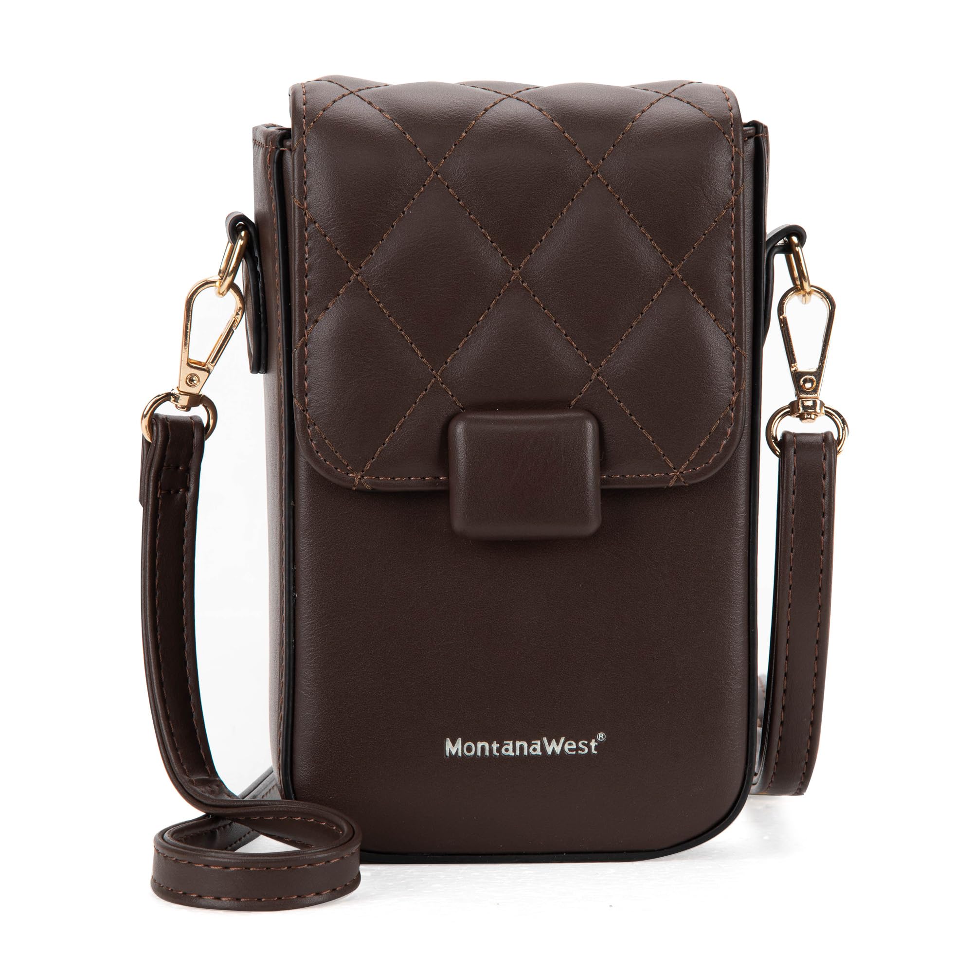 Montana West Small RFID Blocking Crossbody Purse for Women - Stylish Cell Phone Wallet for Everyday Use, Travel & Shopping