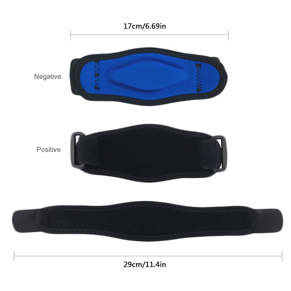 Tennis Elbow Brace with Compression Pad - Effective Pain Relief for Tennis, Weightlifting, Tendonitis & Golfer's Elbow - Adjustable Support for Men & Women (2 Pack) - Perfect for Sports, Gym & Daily Activities