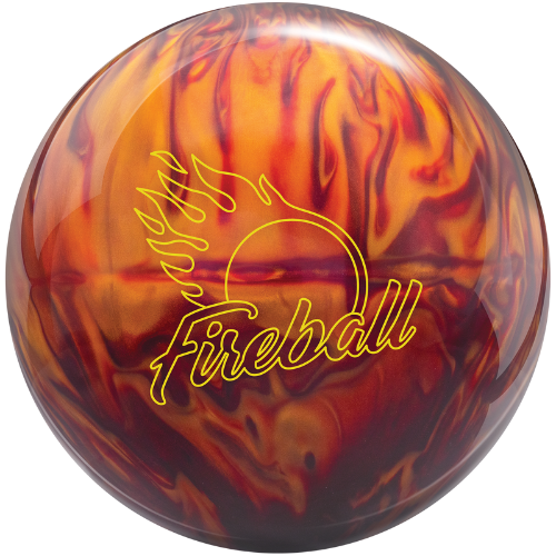 Premium Ebonite Fireball Bowling Ball for Strikes & Spares - Perfect for League Play & Tournament Performance