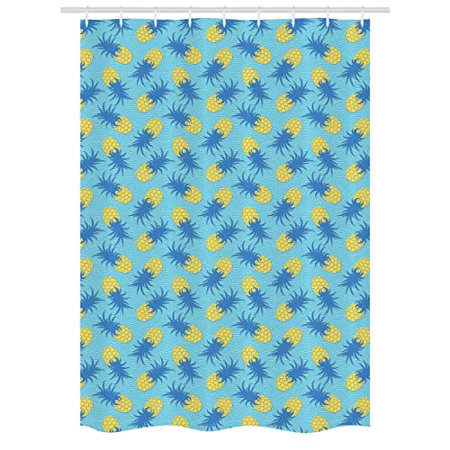 Azure Blue and Mustard