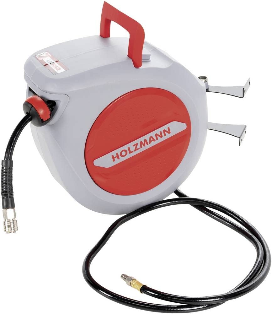 MASCHINEN LSR20AIR Heavy Duty Air Hose Reel with 17 Bar Pressure - Ideal for Industrial Workshops, Garages, and Construction Sites