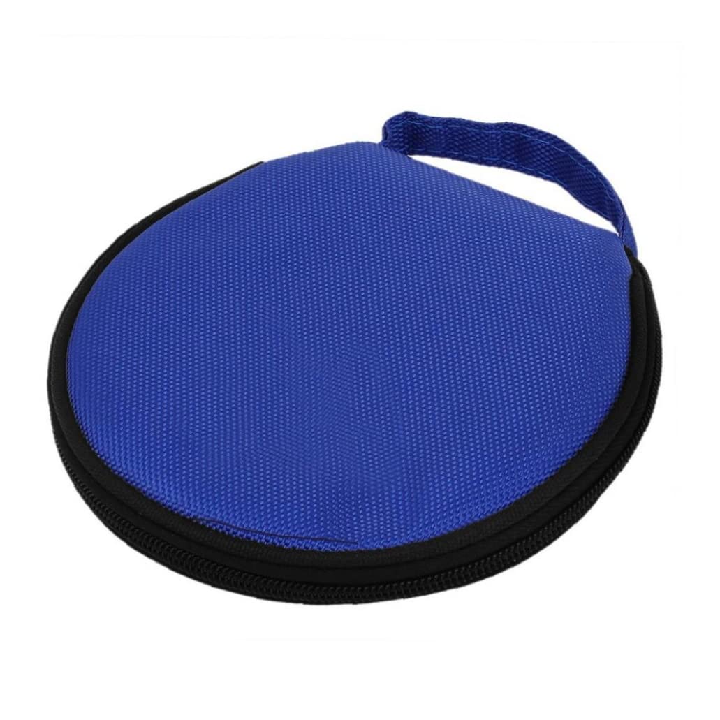 20 Slot CD DVD VCD Storage Case - Zippered Protective Wallet Organizer for Car, Home & Travel | Compact Disc Holder for Music, Movies & Data