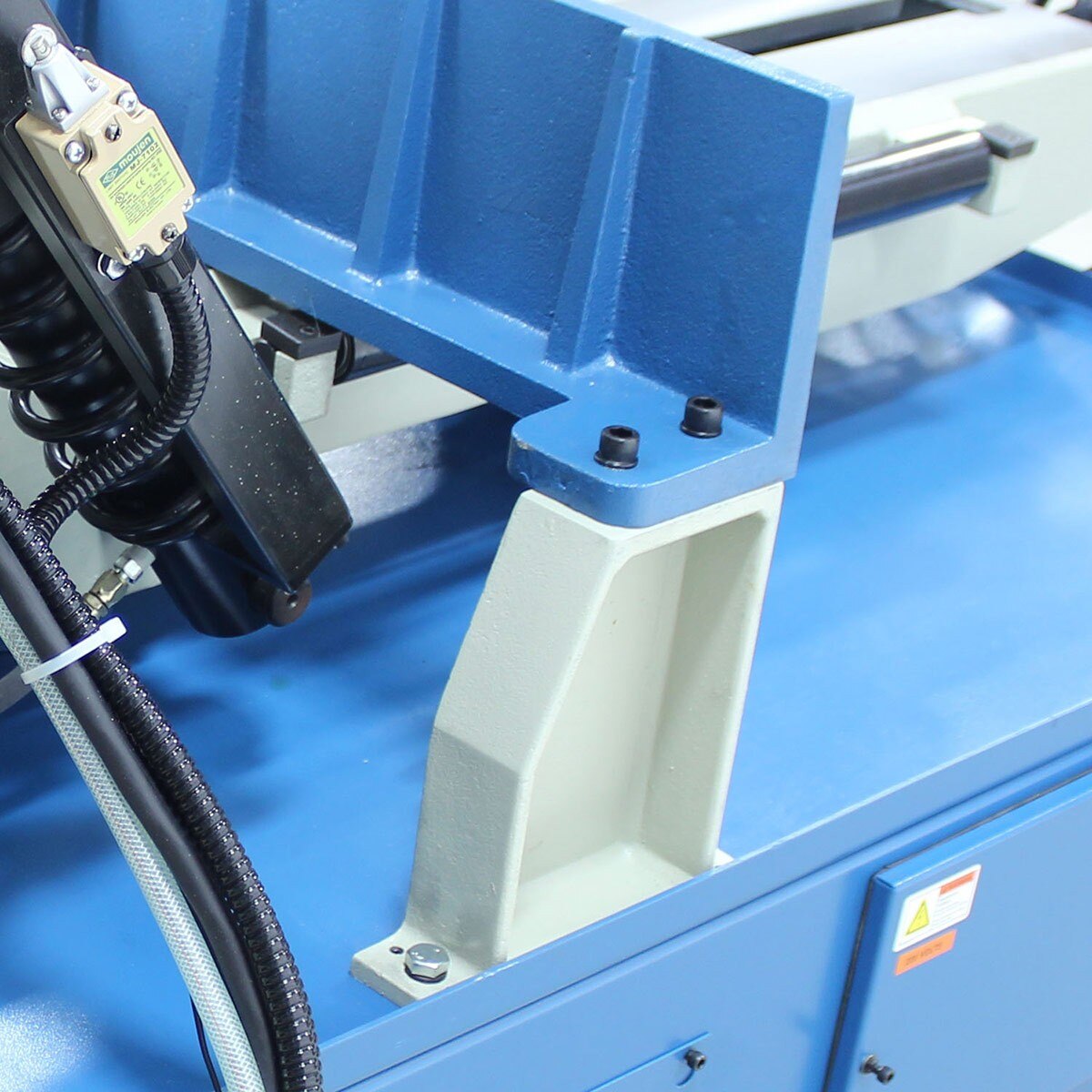 Baileigh Industrial BA9 1001521 BS-330SA Semi-Automatic Band Saw - Metal Cutting, Woodworking, Industrial Use for Workshops & Factories